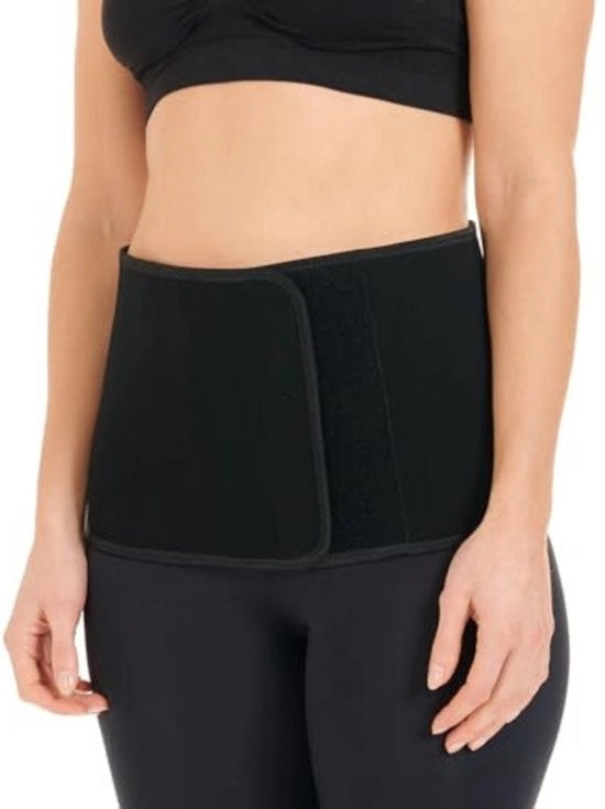 Cintura postpartum - Cinture postpartum - Cinture per la pancia dopo la gravidanza - Nero - XL
