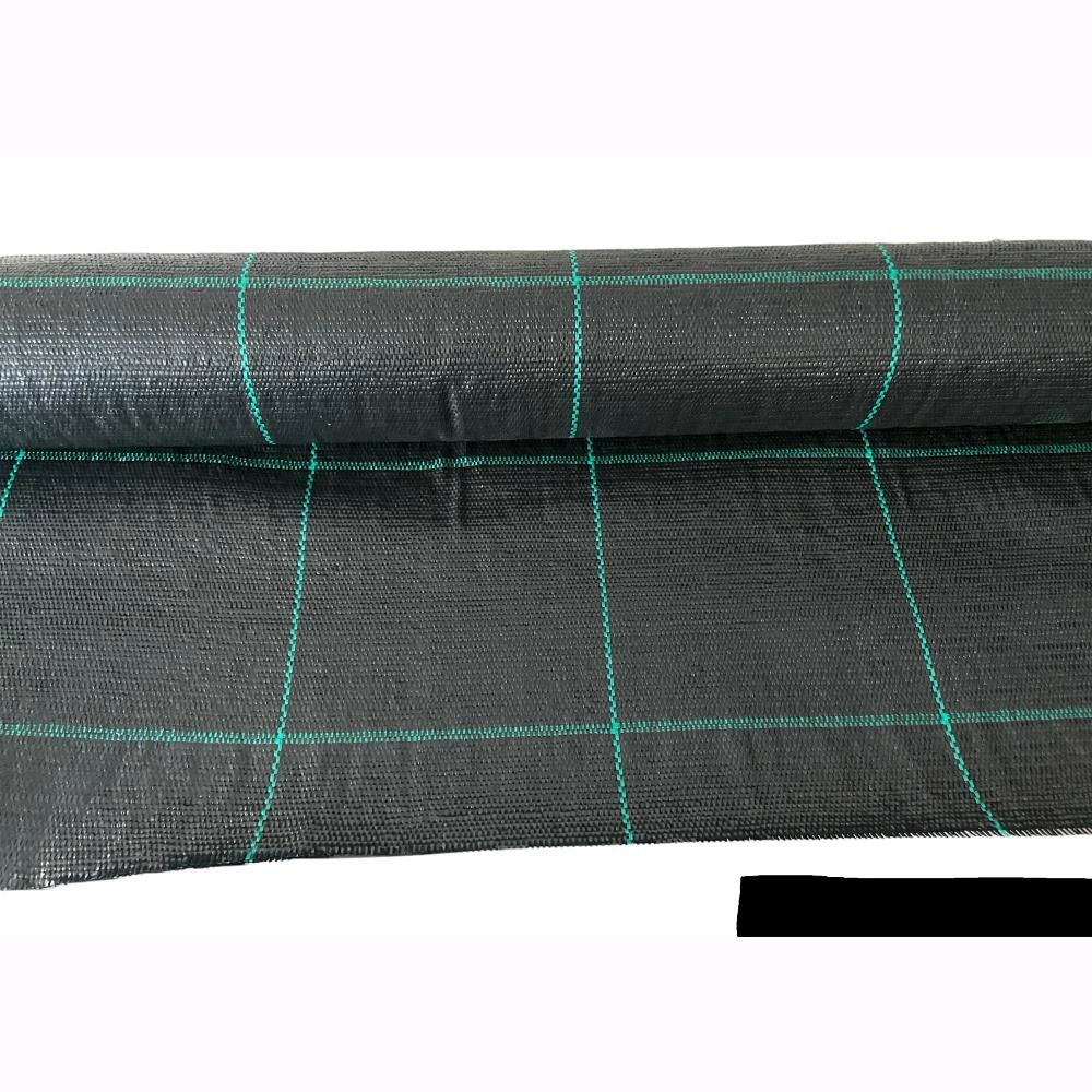 Telo Per pacciamatura Nero 2,10x10 mt 100gr/mq anti erbacce Anti UV Permeabile