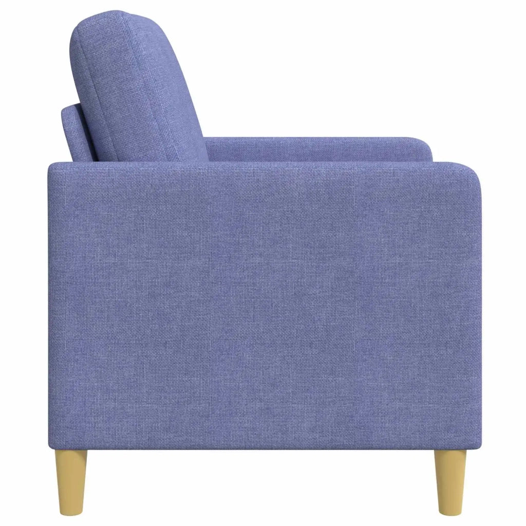Divano con Storage Blu jeans 72 x 78 x 87 cm Poliestere 42036876