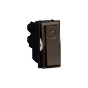 Interruttore Bipolare 2P 16AX 250V Illuminabile 1 Modulo Bticino Living Now Bronze KB4002