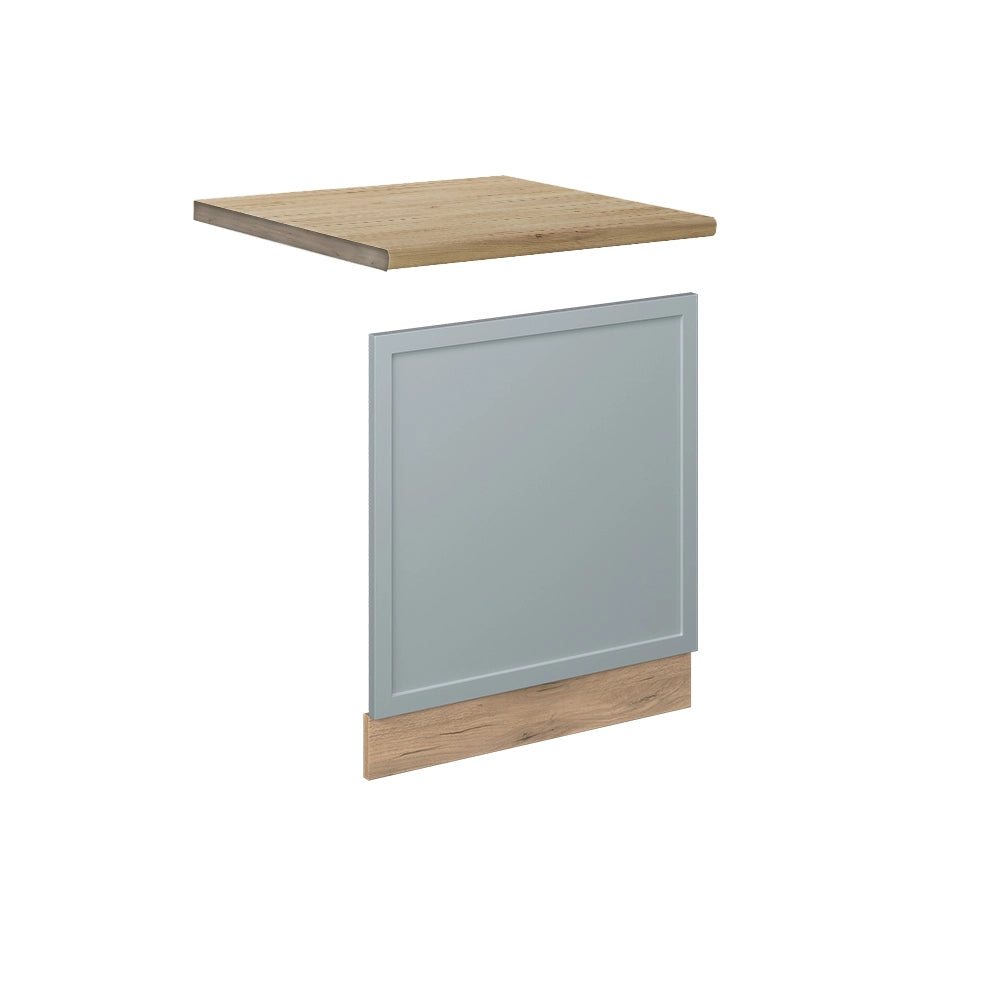 Vicco Pannello frontale Blu-grigio chiaro 60 cm Senza piano di lavoro
