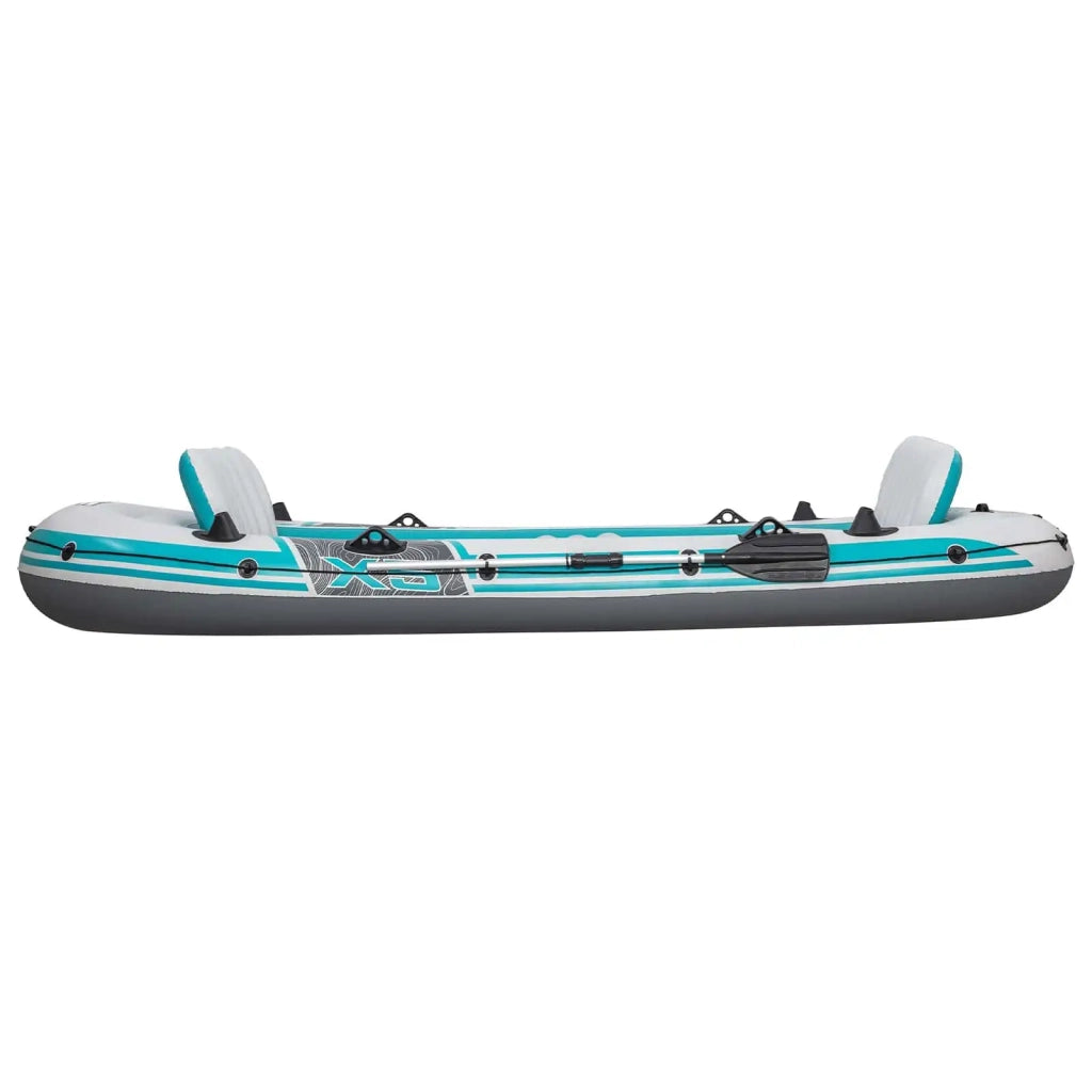 Bestway Gommone gonfiabile Grigio e Bianco 3,64 x 1,66 m PVC 42035746