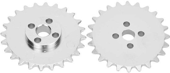 Tandwiel a catena 24 denti - Industriale - Zinklegering - Componenti robotici - Sistemi di trasmissione - Resistente allo sfregamento e robusto