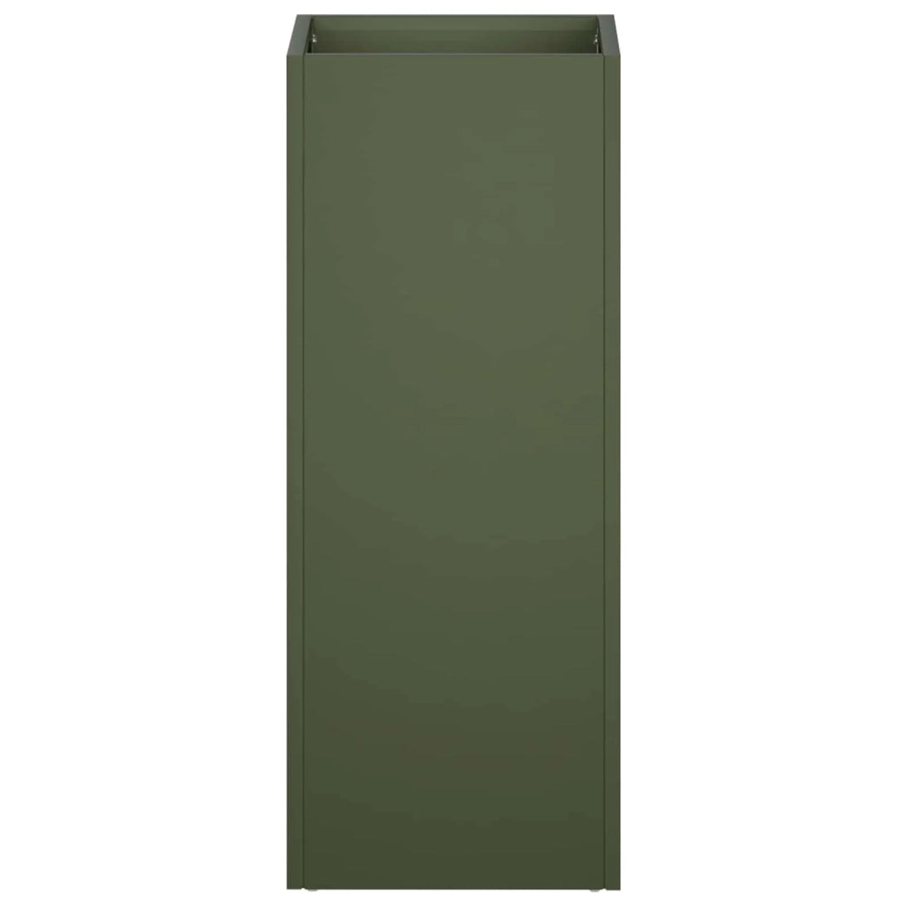 Vaso da giardino Verde Oliva 20 x 20 x 50 cm 8005308
