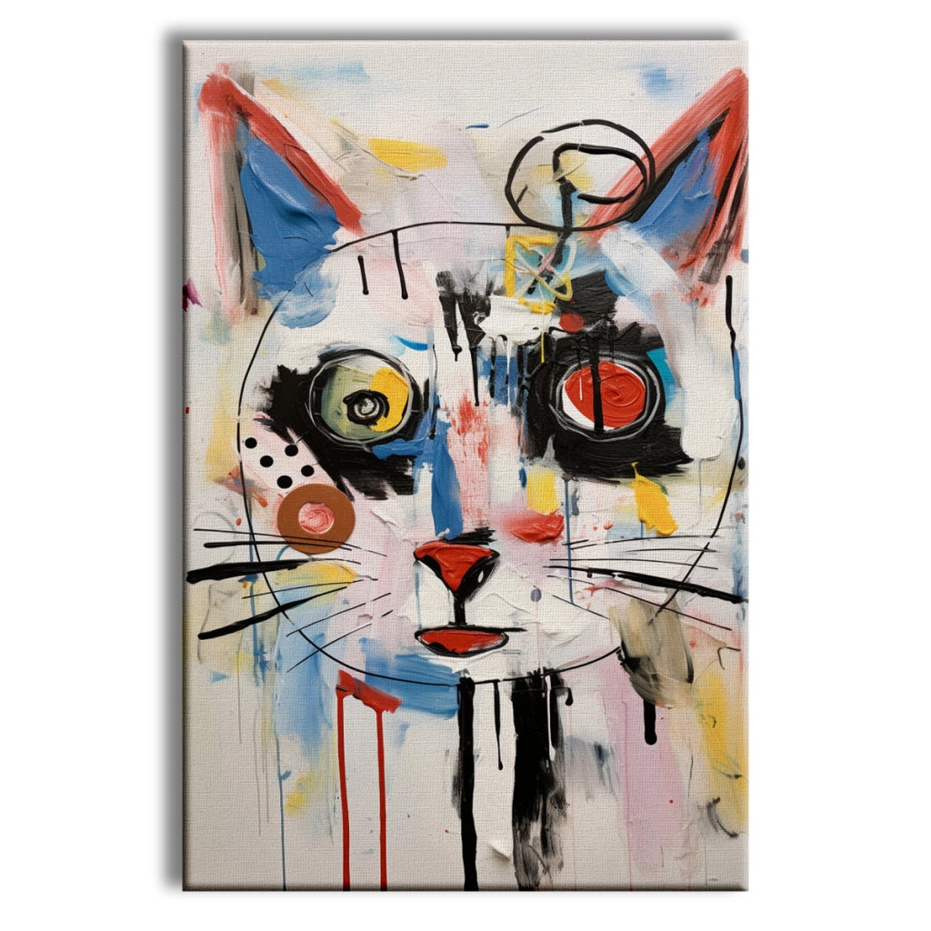 Pigatto -  Quadro Canvas Contemporaneo su telaio in legno Misura: 100x140 cm