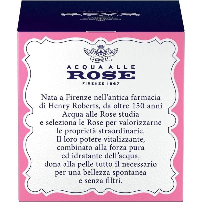 ACQUA ALLE ROSE CREMA VISO ANTIRUGHE LENITIVA CON COLLAGENE VEGETALE DI ROSA CHINENSIS PELLI SENSIBILI 50 ML
