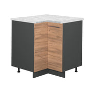 Vicco Mobile ad angolo cucina Quercia dorata 80.5 cm , PL Marmo