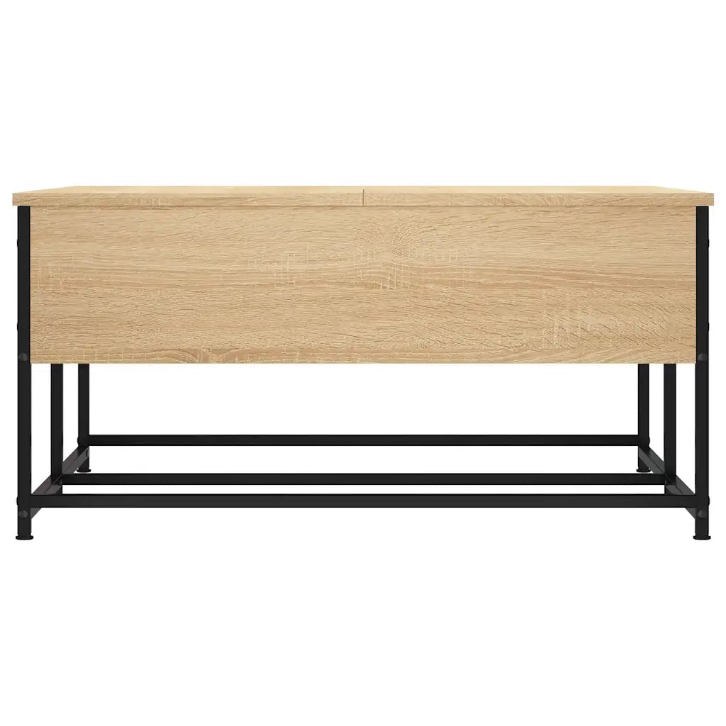Tavolino da Salotto Rovere Sonoma 80x80x40 cm Legno Multistrato 835355