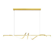 Lampada Led Lhj024-cp 120 Cm Gold