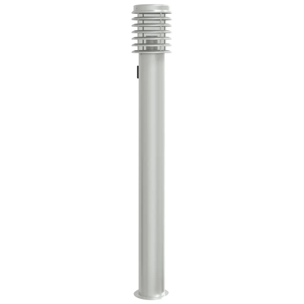 Lampada da Terra per Esterni Presa Argento 110 cm in Acciaio CFW9583794