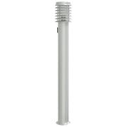 Lampada da Terra per Esterni Presa Argento 110 cm in Acciaio CFW9583794