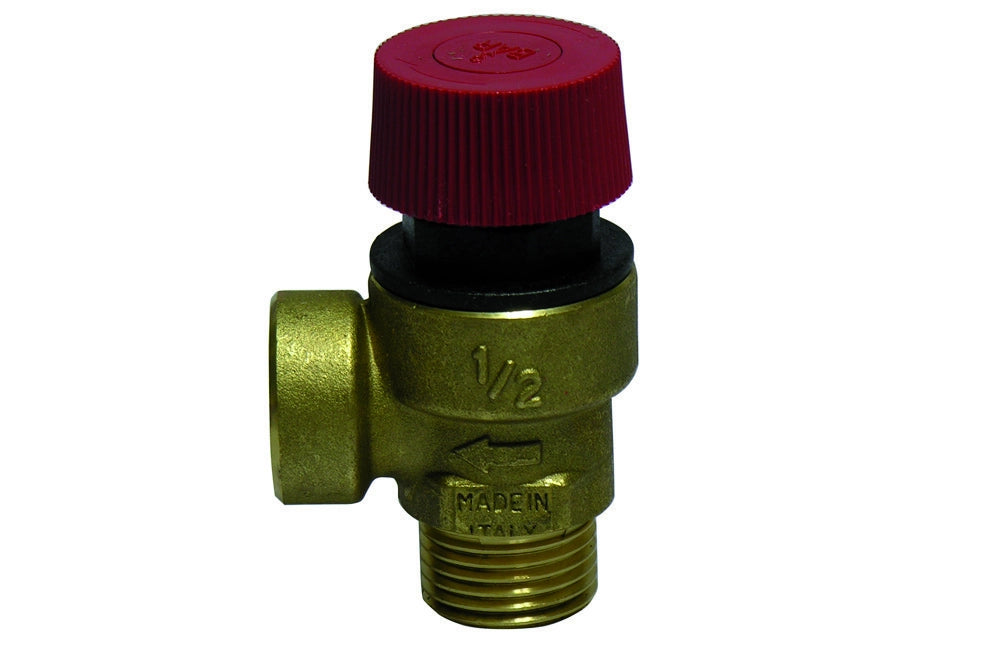 VALVOLA DI SICUREZZA ORDINARIA MF- 1/2 x 6 Bar- UNIVA- pezzi 1