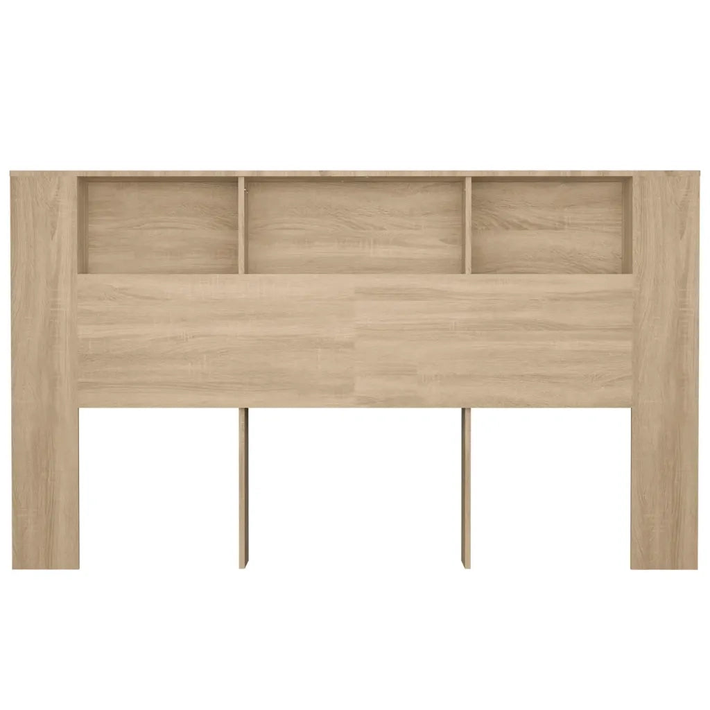 Testiera con Scomparti Rovere Sonoma 180x18,5x104,5 cm cod mxl 70810