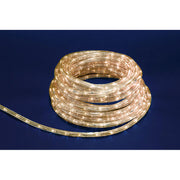 Tubo Luminoso con Luci Led Natalizio da Esterno 8 Funzioni Formato: 26 m, Colore: Bianco calda