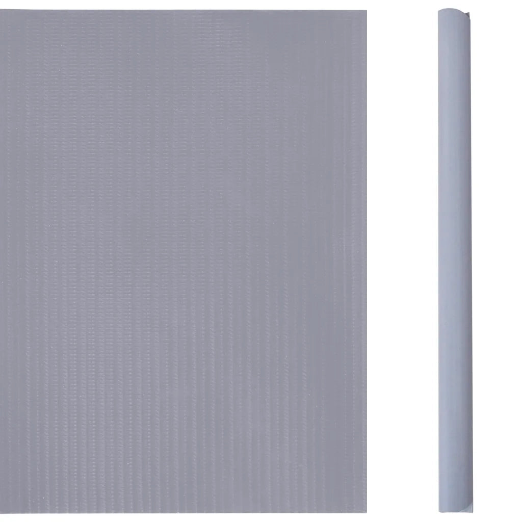 Recinzione Frangivento 4 pz in PVC 35x0,19m Grigio Chiaro Opaco 147872