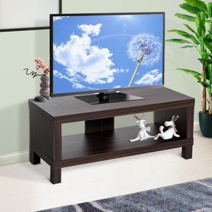 Mobile TV Basso con Vano in Legno Noce 90x35x37 cm