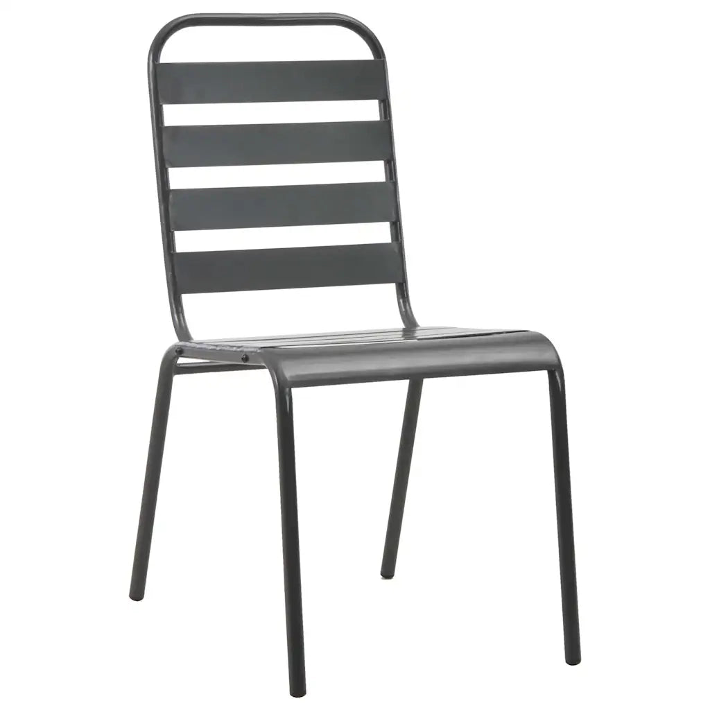 Set da Pranzo per Giardino 7 pcs Antracite