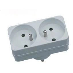 Biplite - GAO - 2x16A - Bianco, conforme NF