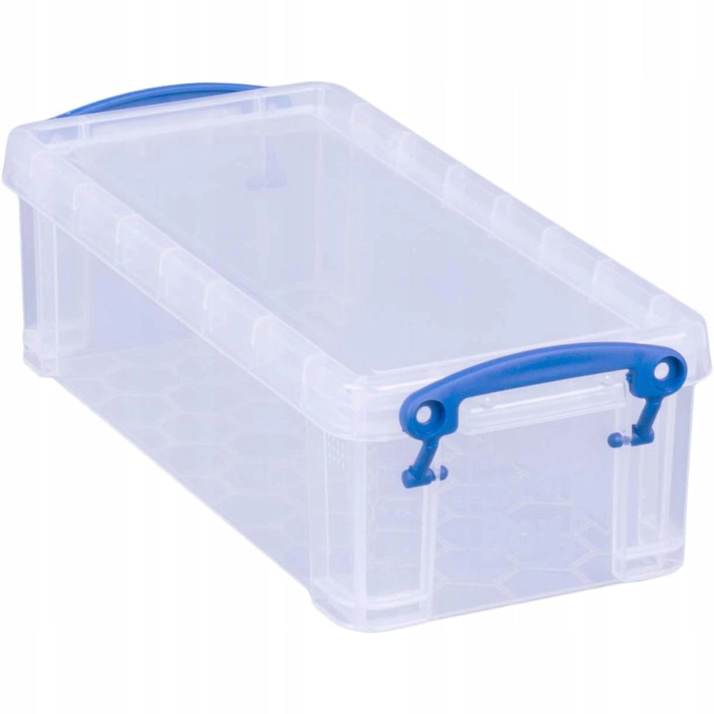 Organizer Plastica Trasparente 205x100x45mm – Design Compatto e Solido | Per Componenti Elettronici | Facile Trasporto