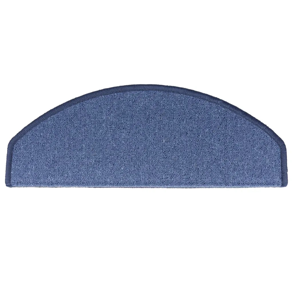 Tappetini per Scale 15 pz Blu 65x24x4 cm 133891