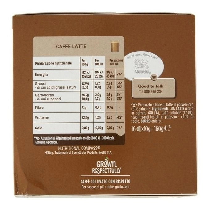 Nescafé Dolce Gusto Caffelatte 16 Capsule