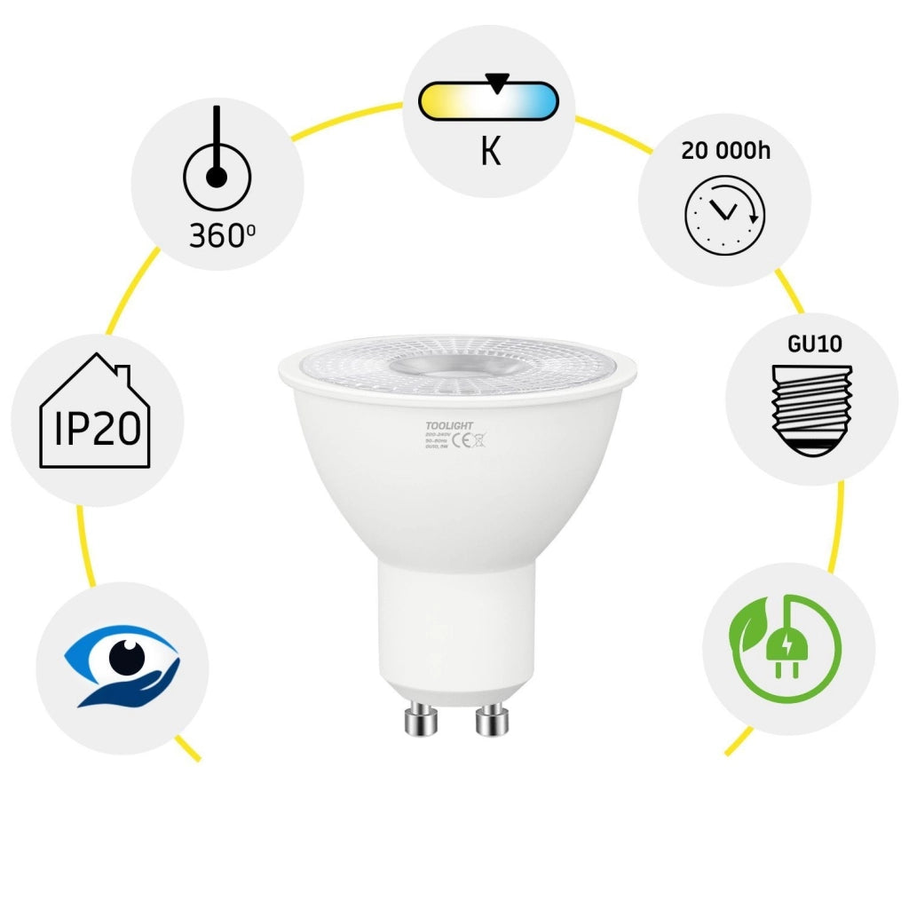 Bulbo Led Rsl043 Gu10 7w Warm