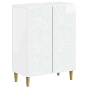 Mobiletto da Bagno DELFT Bianco Lucido 59,5 x 31 x 80 cm 897059