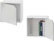 Cubetto con anta impilabile cemento cm 35x29x35h