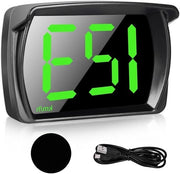 Display di Visualizzazione in Alto della Testa Auto: Scheda di Velocità Digitale Universale con GPS + Beidou Chip Dual Scheda di Visualizzazione della Velocità USB Plug and Play KM/H - Per Tutti gli Autoveicoli