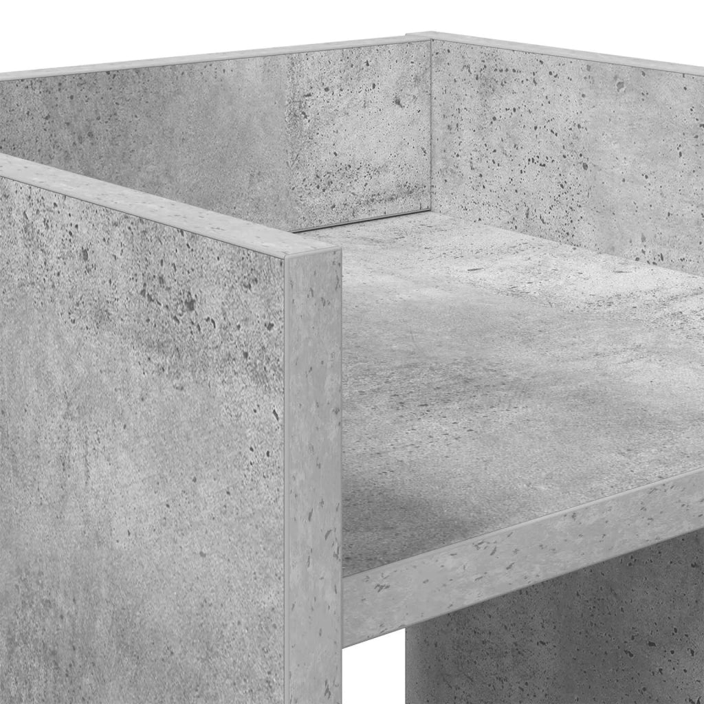 Supporto per piante Grigio Cemento 30 x 30 x 60 cm 899600