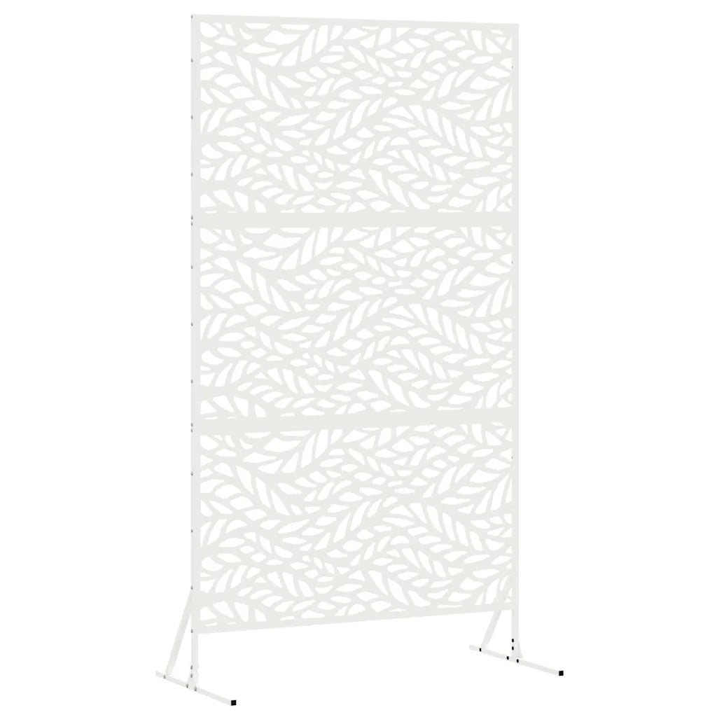 Schermo per Privacy Bianco 100 x 50 x 180 cm Acciaio