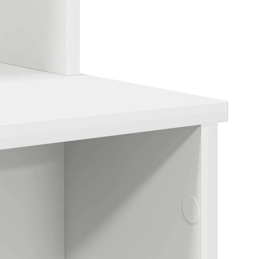 Scrivania Bianco 120,5 x 44 x 88,5 cm Legno multistrato 869474