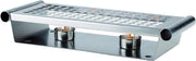 Piastra di riscaldamento in acciaio inossidabile - 2 lampade - 34 x 13 x 6 cm