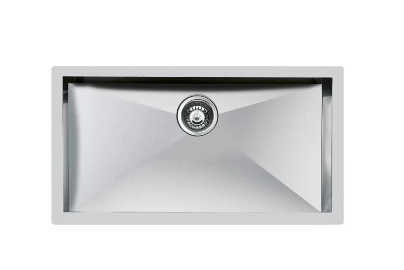 Foster Quadra.1V.80x40.FT Lavello ad incasso Rettangolare Acciaio inossidabile