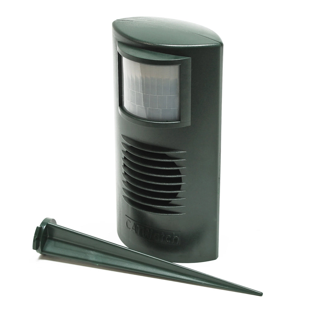 Catwatch Scaccia gatti a ultrasuoni Zona protetta fino a 125 m² Uso versatile tutto l’anno