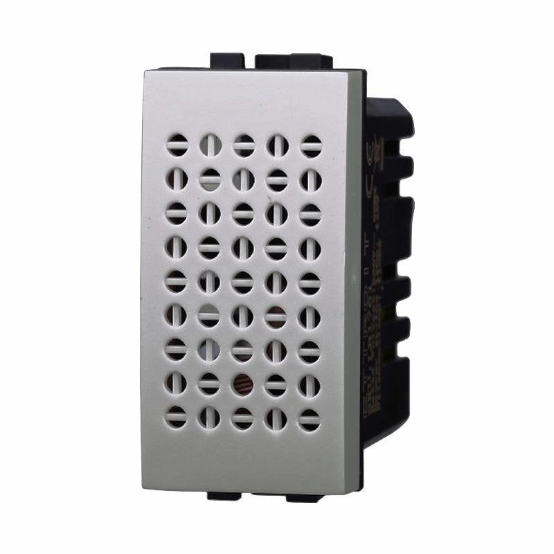 Sensore Acustico 220V Timer Colore GRIGIO Compatibile Con Bticino Living International
