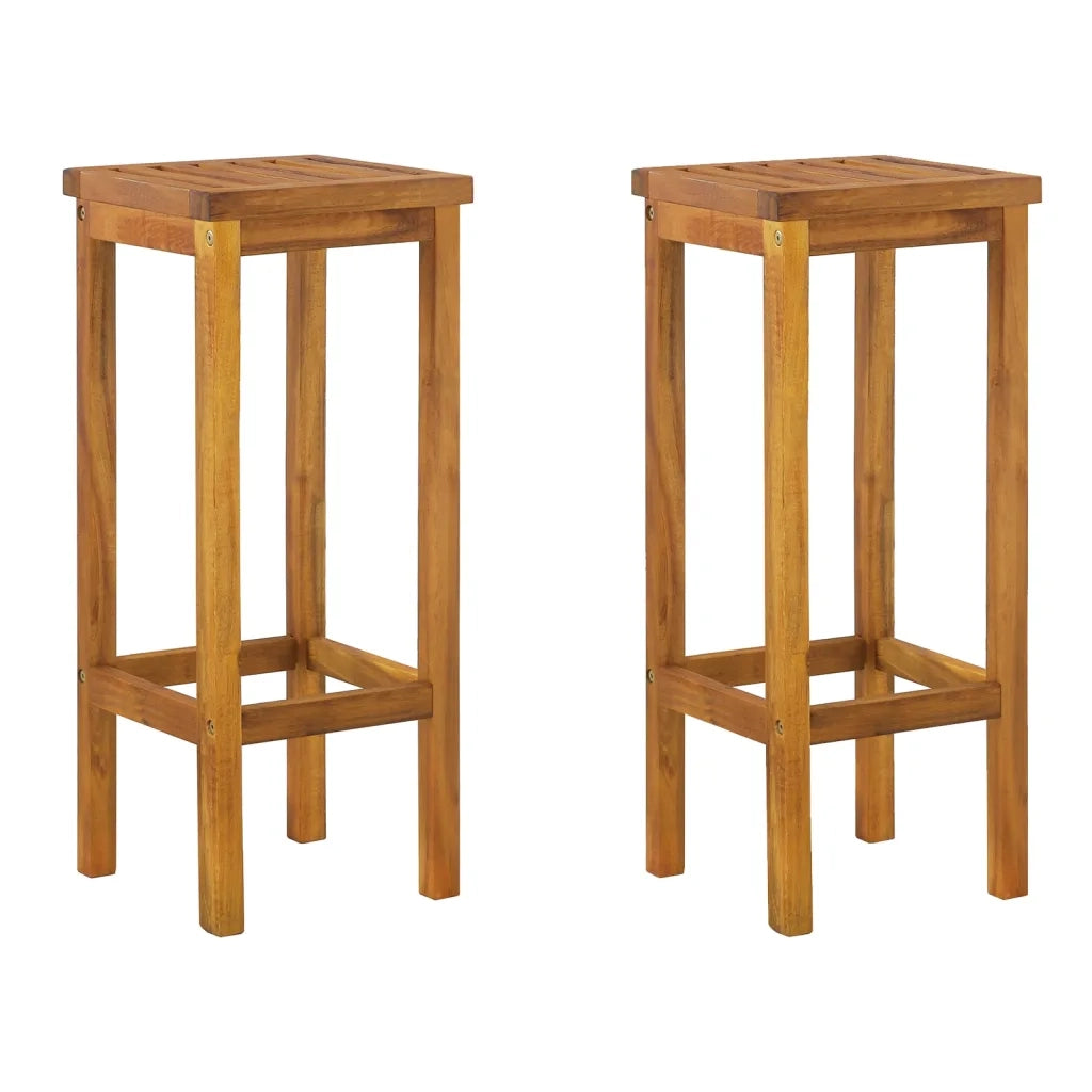Set da Bar da Giardino 3 pz | Set Salotto da Giardino in Legno Massello di Acacia