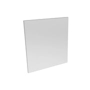 Specchio fisso da 60X65 cm cromo satinato