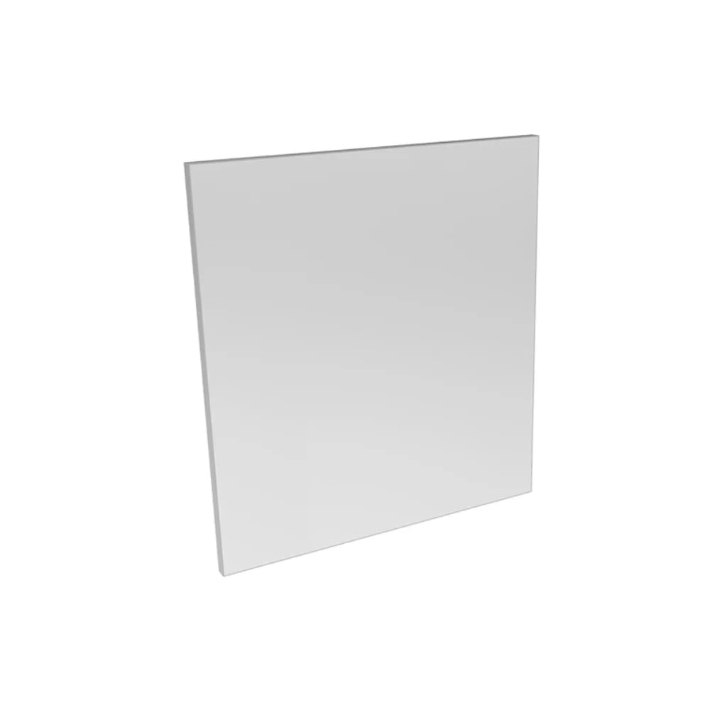 Specchio fisso da 60X65 cm cromo satinato