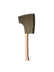 Mannaia Macellaio Tipo Genova 1,8 kg Con Lama in Acciaio con Manico in Legno 51 cm