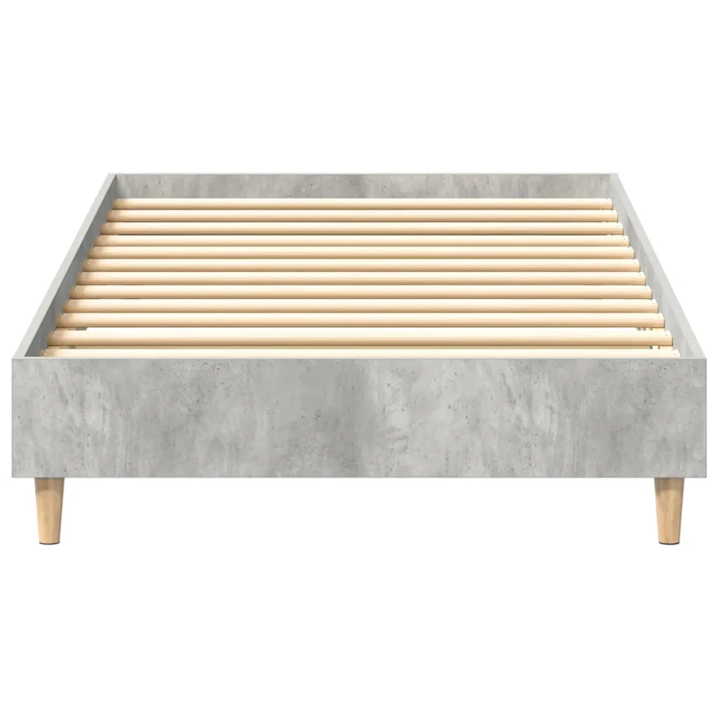 Giroletto senza Materasso Grigio Cemento 100x200 cm Truciolato 861042