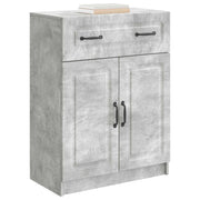 Credenza | Madia | Buffet da pranzo | Armadio da pranzo Grigio Cemento 66 x 34,5 x 87 cm Legno ingegnerizzato
