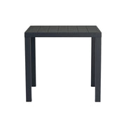 Tavolo San Vincenzo antracite 80x80 cm Moia