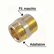 Dritto maschio d.1/2  x 1/2  uni ko art.800 b08wz431mt