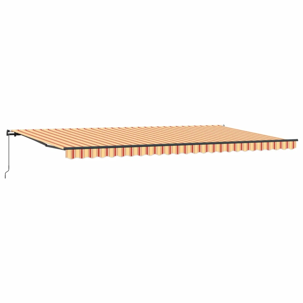 Tenda Retrattile Giallo e Arancione 600 × 300 cm 3331601