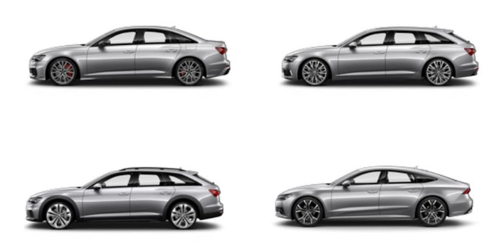 Tappeto gomma baule  A6 (C8) Berlina 07/2018-, Avant dal 09/2018, Allroad Quattro 09/2019-,  A7 Sportback (4K) 02/2018-