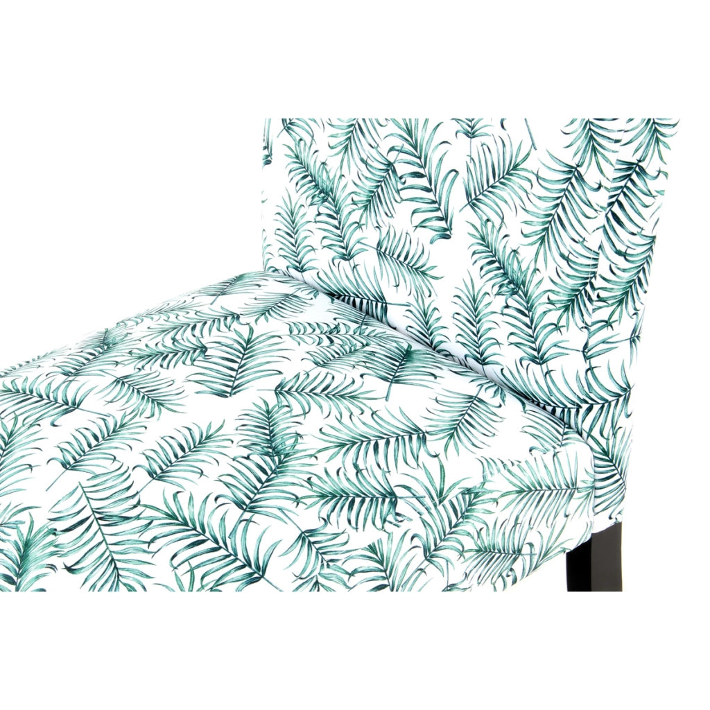Sedia di design Indira 100 Flower con stampa botanica