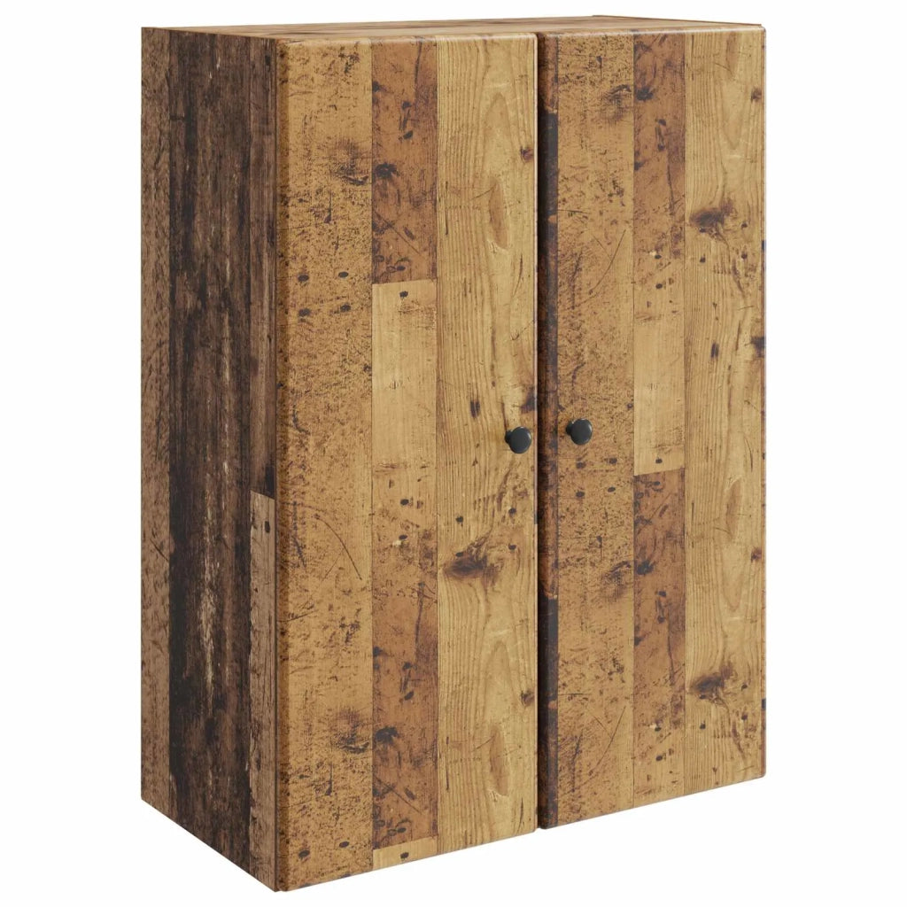 Mobiletto a muro Legno antico 66 x 34,5 x 90 cm