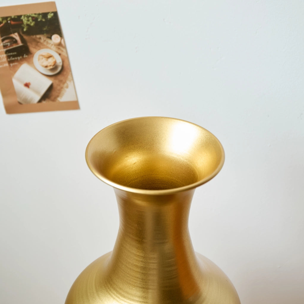 Fioriera a più livelli in metallo con struttura goffrata oro, set di 3 decorativo per soggiorno corridoio e ufficio