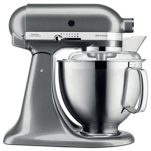 Kitchenaid artisan 5ksm185ps sbattitore con base 300 w argento - 5KSM185PSEMS